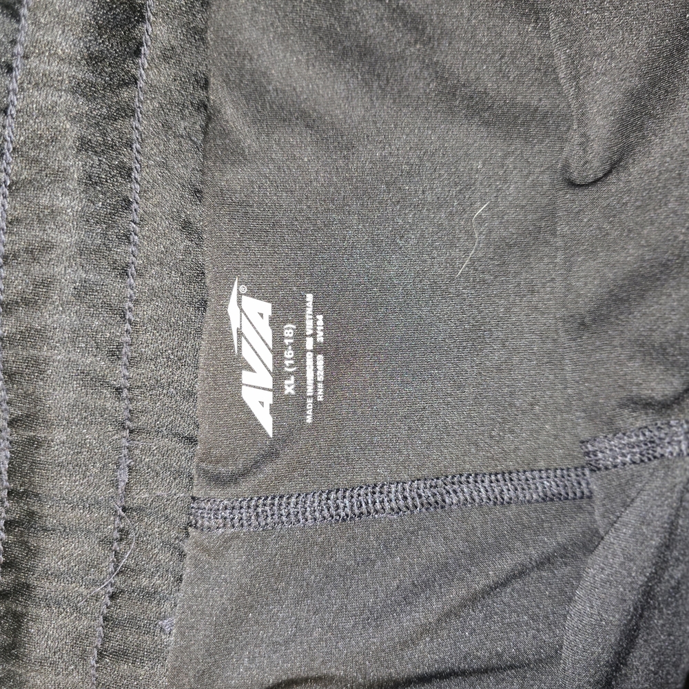 Avia Black Zebra Print Athletic Shorts - Picture 7 of 7